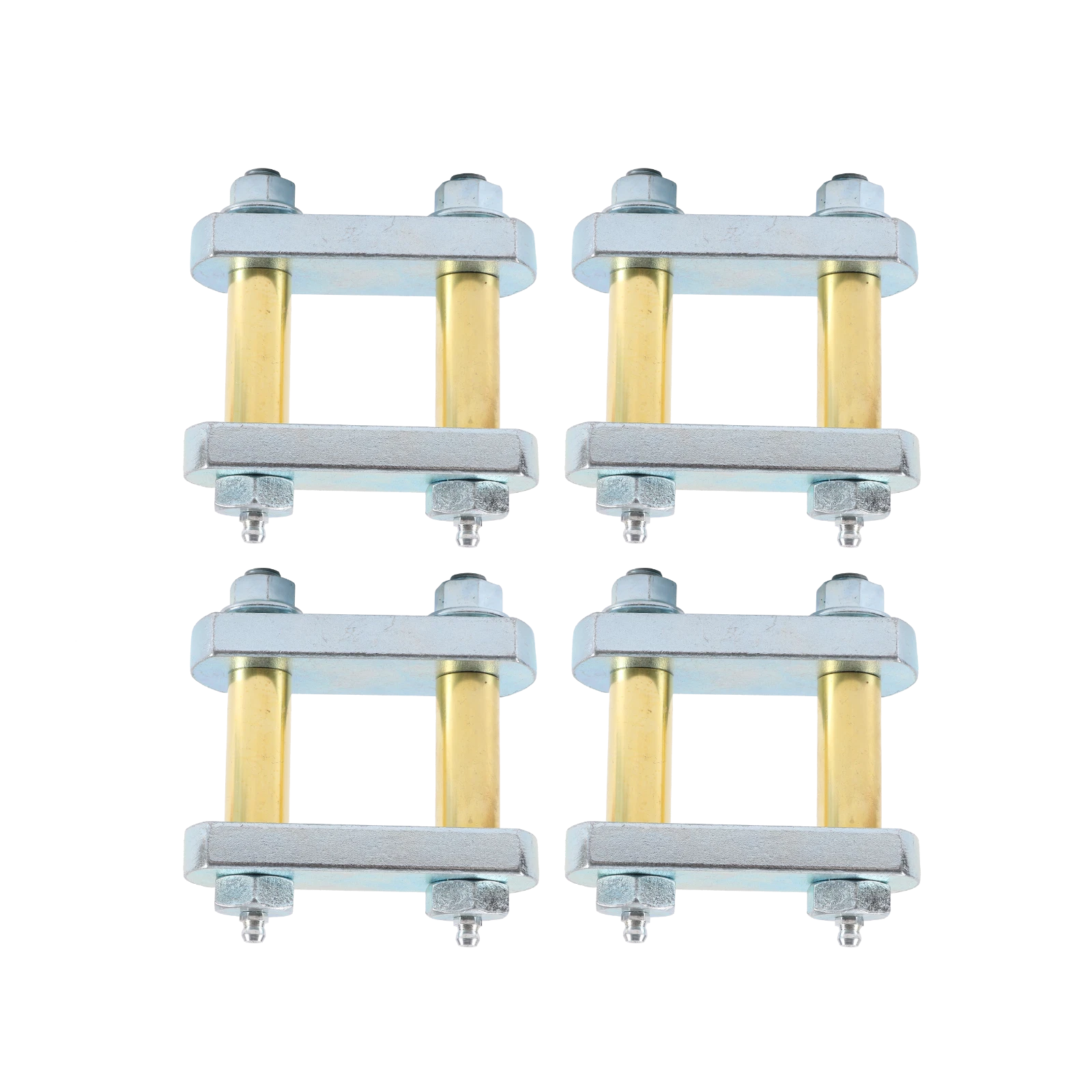 Heavy Duty Greasable Shackle Link Kit for Tandem Axle Trailer Truck