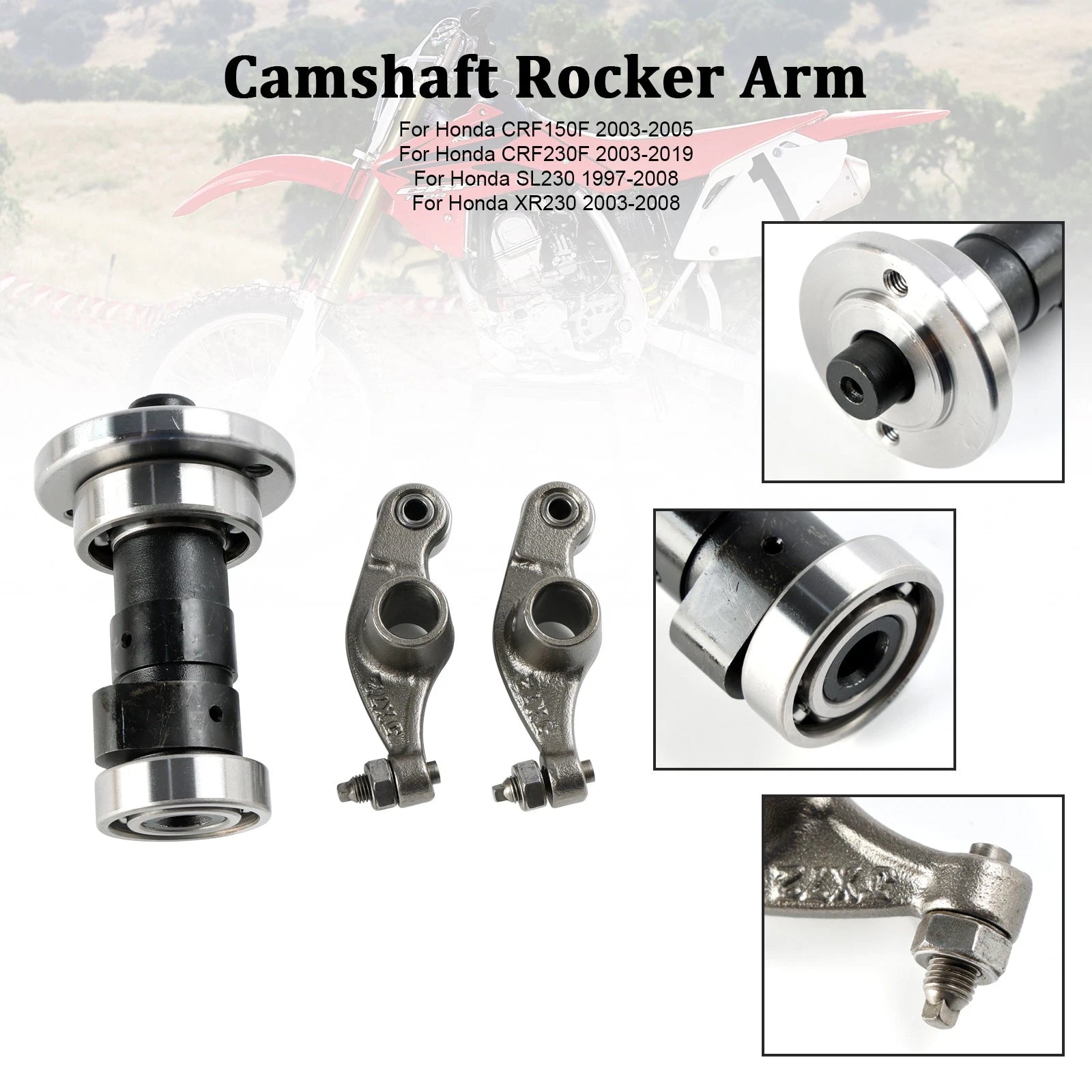 Camshaft Rocker Arm 14430-KRM-840 for Honda SL230 XR230 CRF150F (1997–2008)
