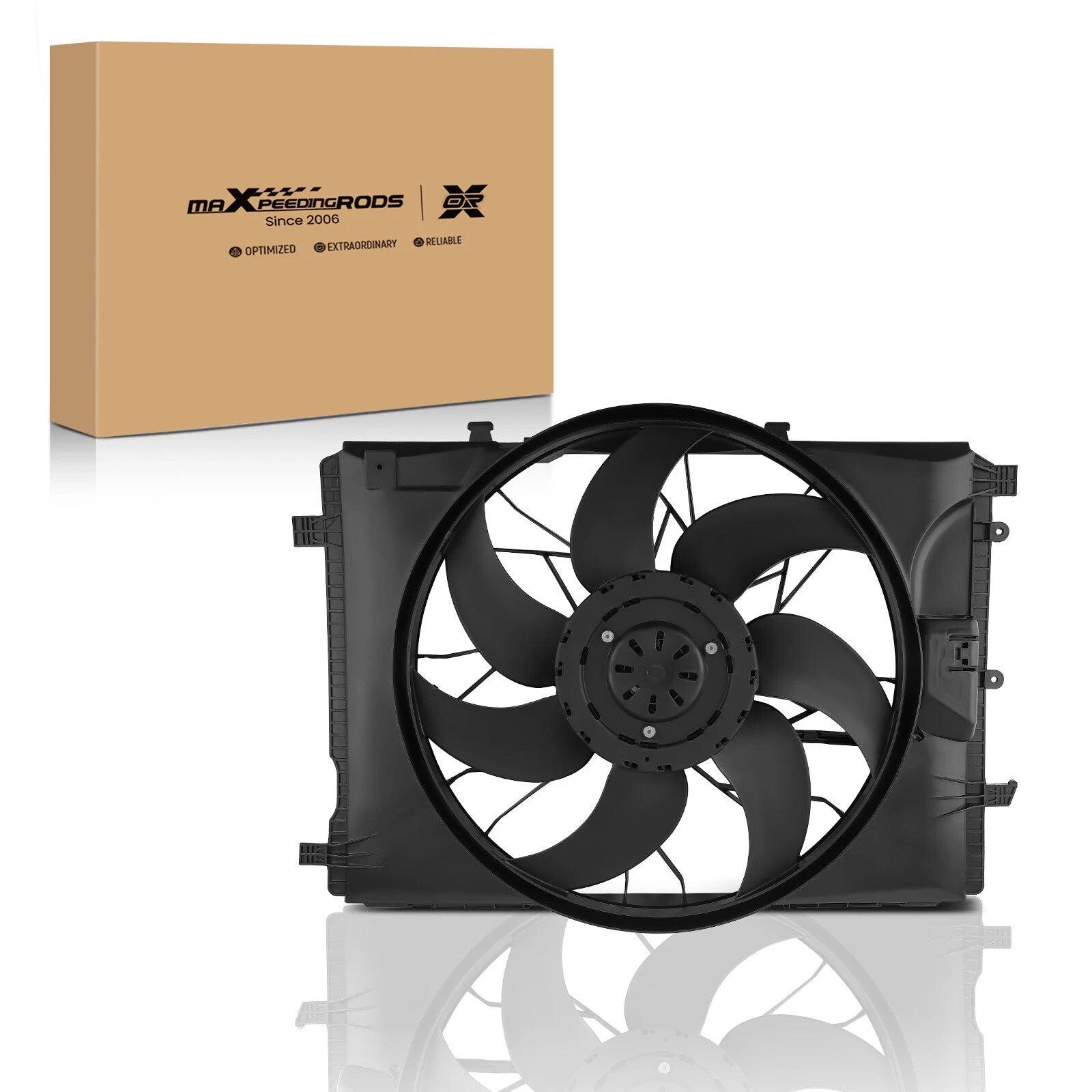 Cooling Fan Assembly for Mercedes-Benz C-Class/CLS/E-Class/SLK (2008–2017)