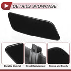 Front Right Washer Nozzle Cover for Lexus GS200t (2016-2019) Black 1 x Pcs