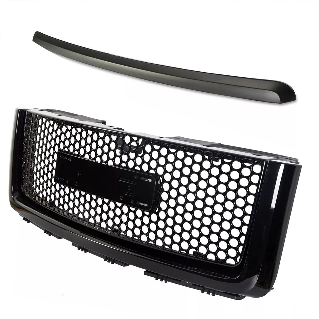 Upper Grille Hood Molding Trim for GMC Sierra 1500 Denali (2007–2013)