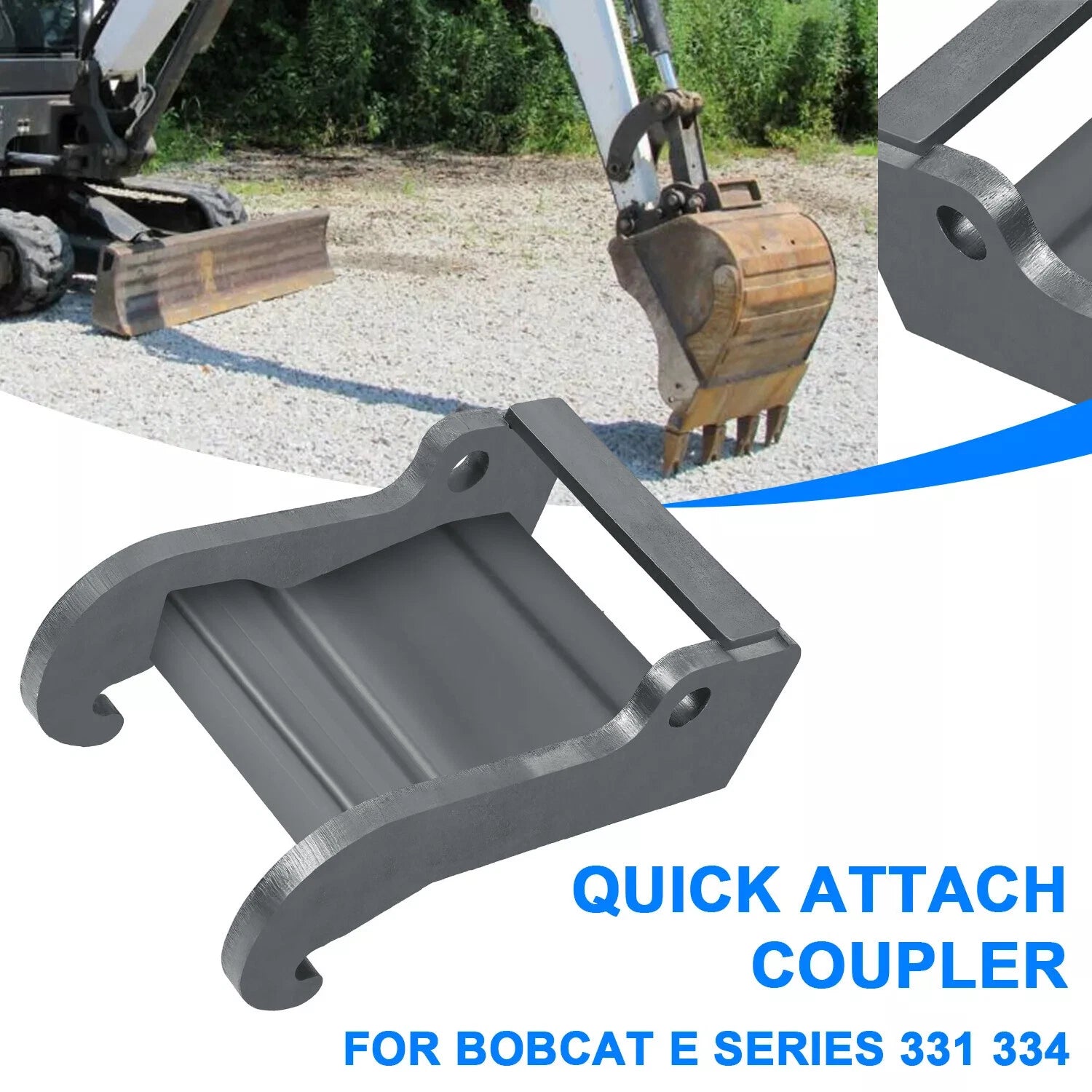 Excavator Coupler Bracket for Bobcat E Series E26-E63 (2016–2023)