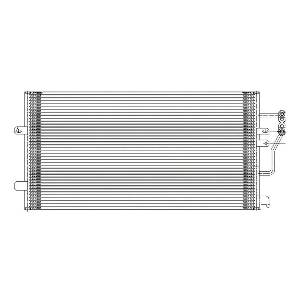 Replacement A/C Condenser Repair Part For 1998-2004 Cadillac Seville