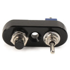 1pc 7/8" Mini Dual Toggle Switch for Horn Headlight ON-OFF (Fits Various Models)