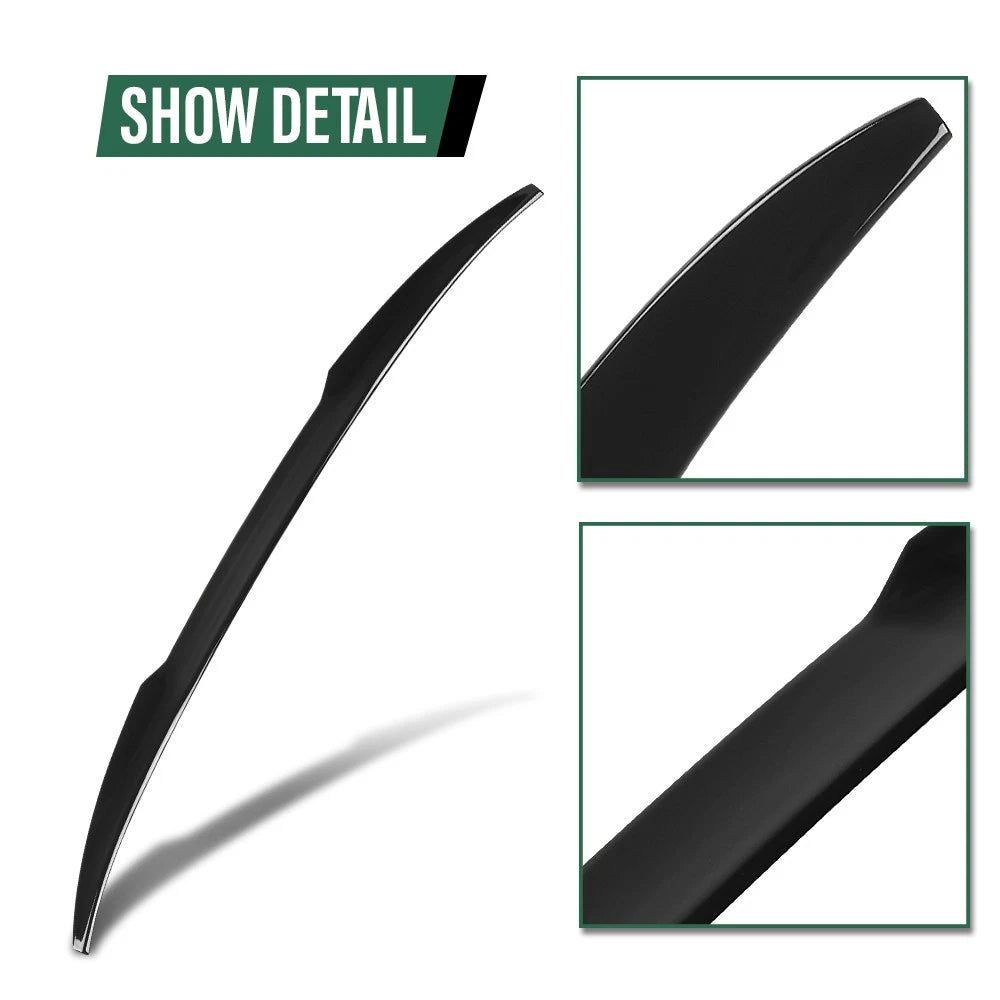 M4 Style Rear Trunk Spoiler for BMW X4 (2019–2024) Glossy Black