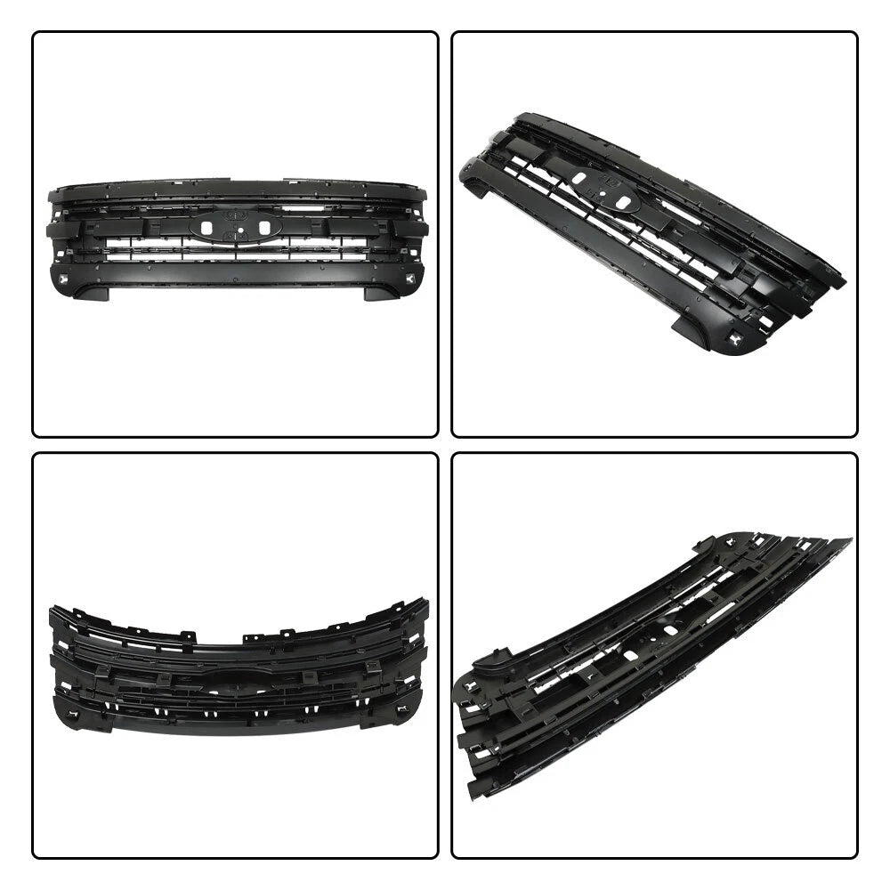 Front Grille Shell for Ford Explorer Police Interceptor (2011â2015) Black