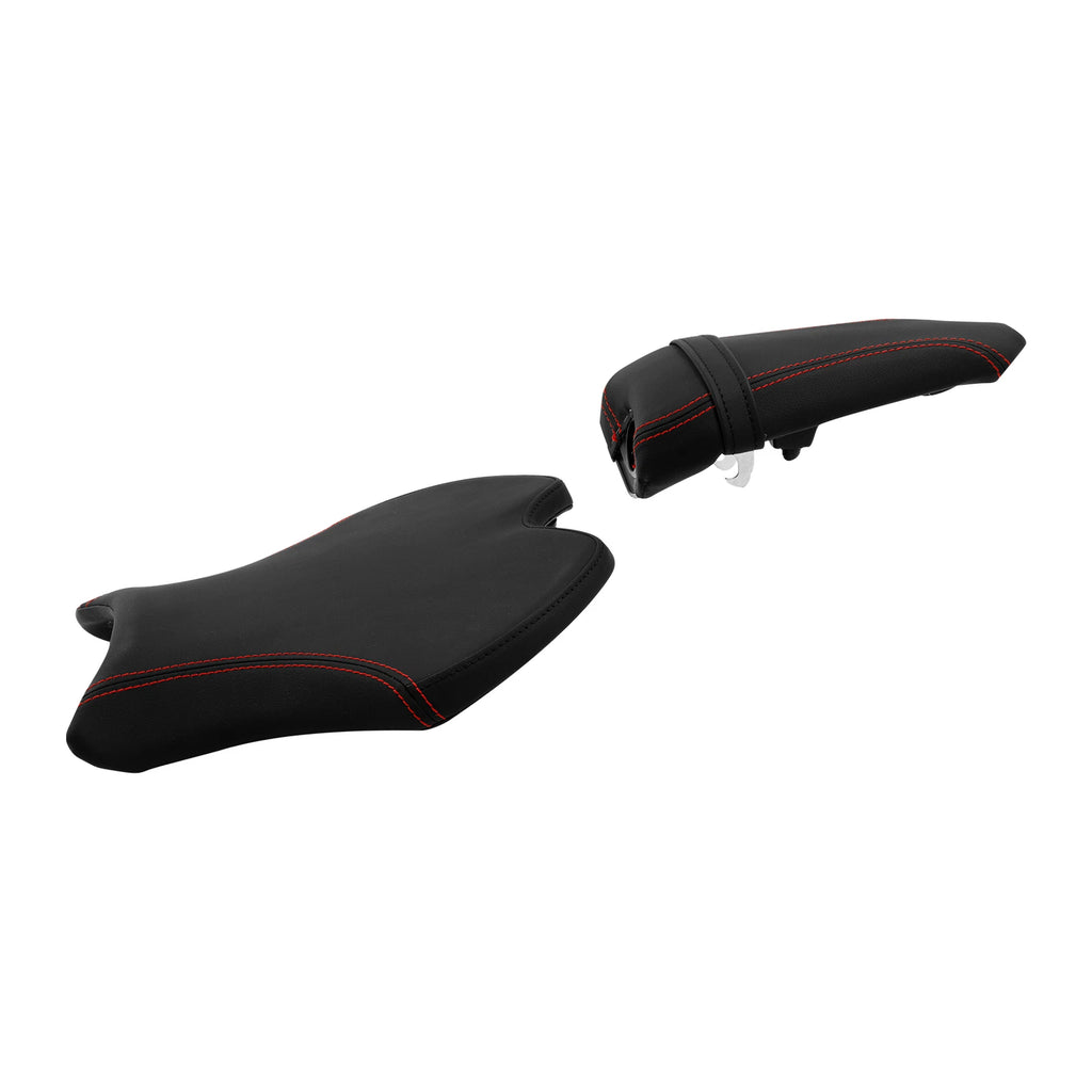 Driver & Passenger Seats for Yamaha YZF R6 (2017–2022) - Black Red