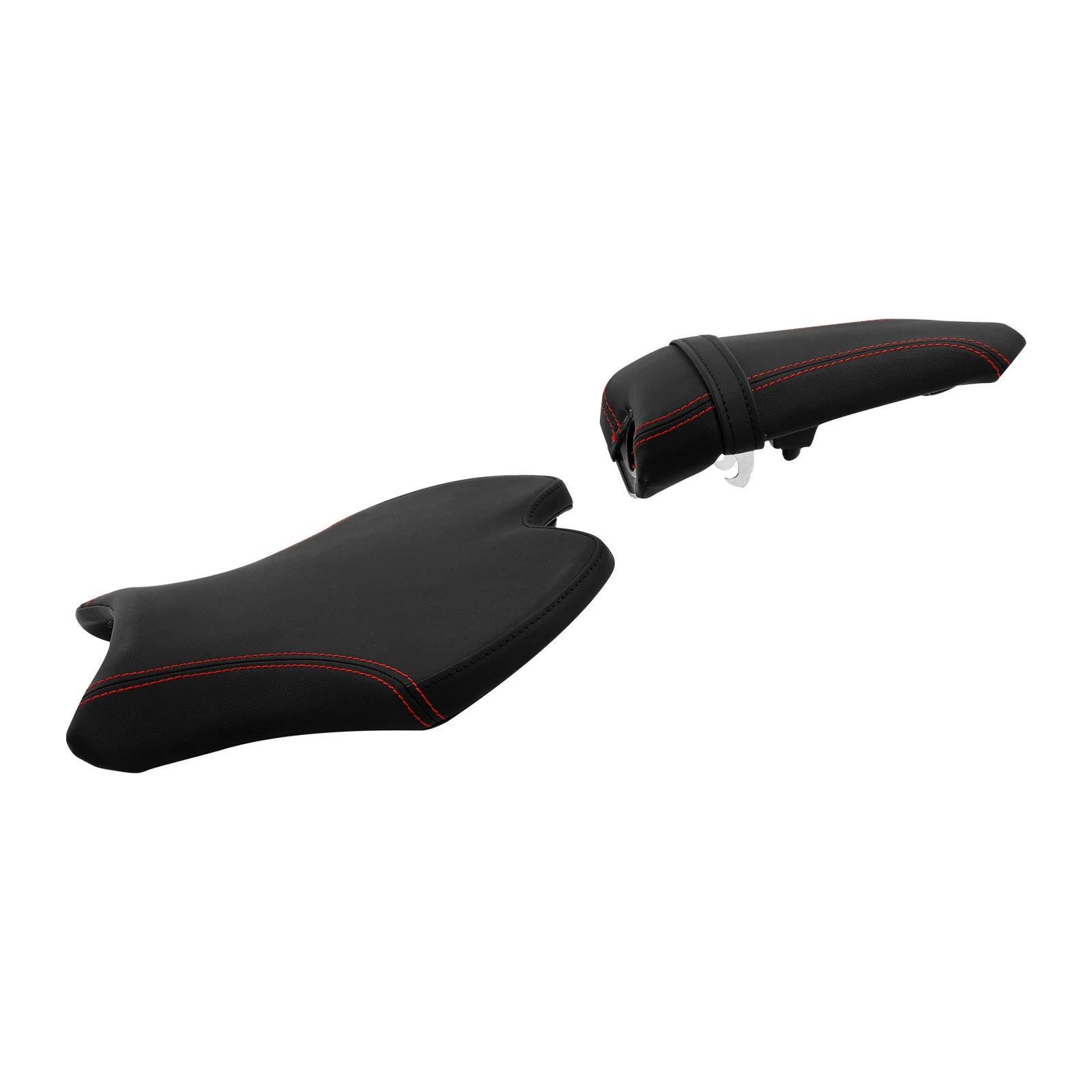 Driver & Passenger Seats for Yamaha YZF R6 (2017–2022) - Black Red