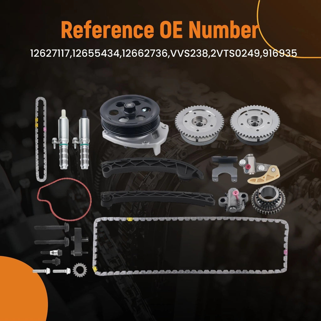Engine Timing Chain Kit for Buick LaCrosse L4 2.5L (2018–2019) VVT633