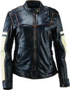 Kuryakyn River Road Vintage Leather Jacket for Women (Small)