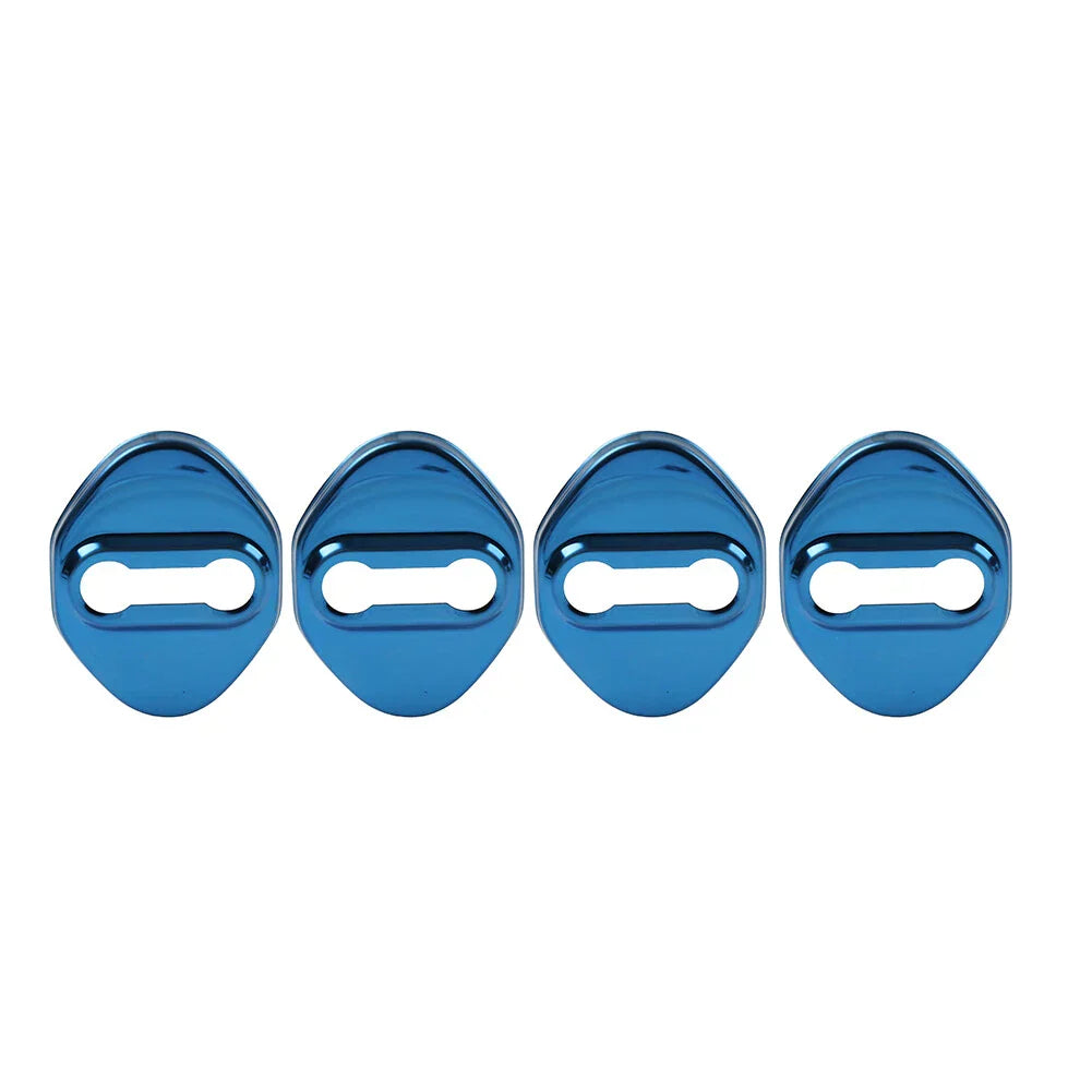 Blue Door Lock Protective Cover for Honda, Toyota, Mazda, Hyundai