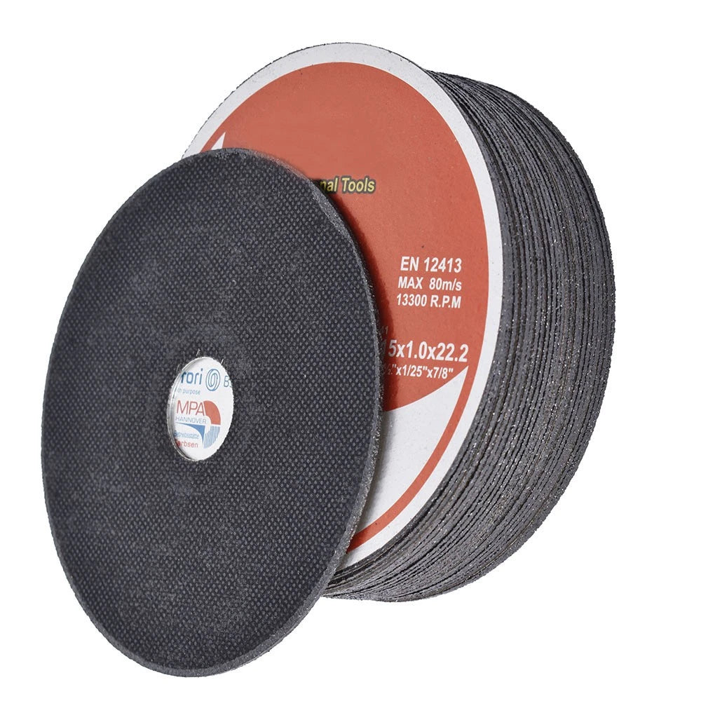 Set of 100 Cutting Discs for Metal & Stainless Steel (4-1/2"x.040"x7/8")