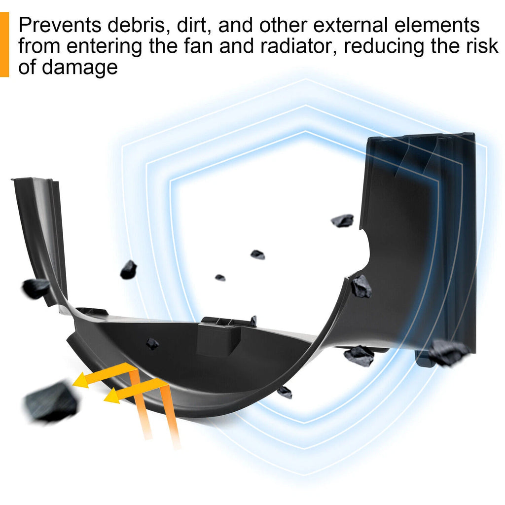 Lower Fan Shroud for Chevrolet S10 (1994–2004), Blazer (1995–2005), GMC Jimmy, Sonoma