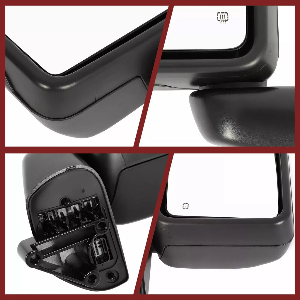 Pair Power Heated Mirrors for Jeep Gladiator Wrangler JL (2018-2023)