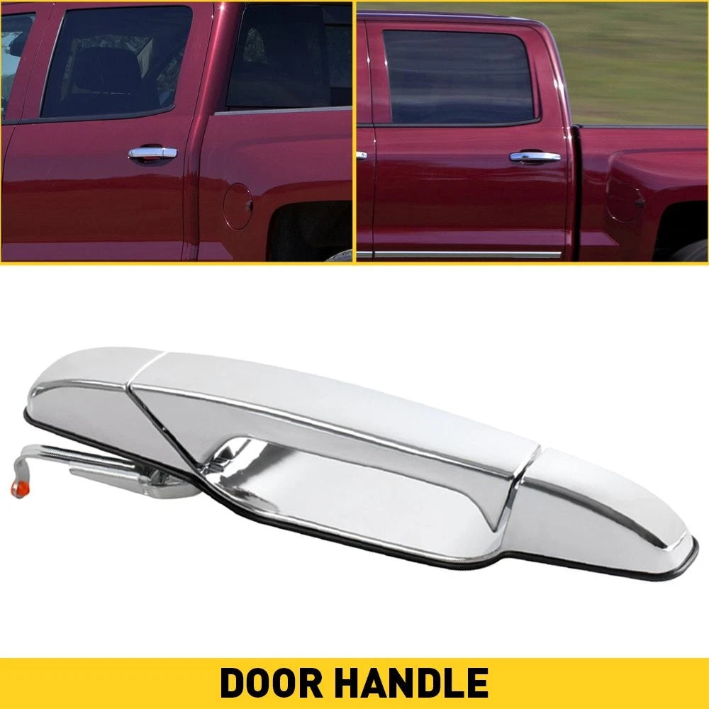 Door Exterior Handle for Chevrolet Silverado 22738725 (Rear, Driver Side)