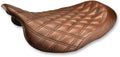 SADDLEMEN Renegade Solo Seat for FL (2008–2024) - Lattice Stitched - Brown