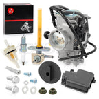 Carburetor & Fuel Valve Petcock Kit for Honda 400EX TRX400EX TRX400X (1999–2014)