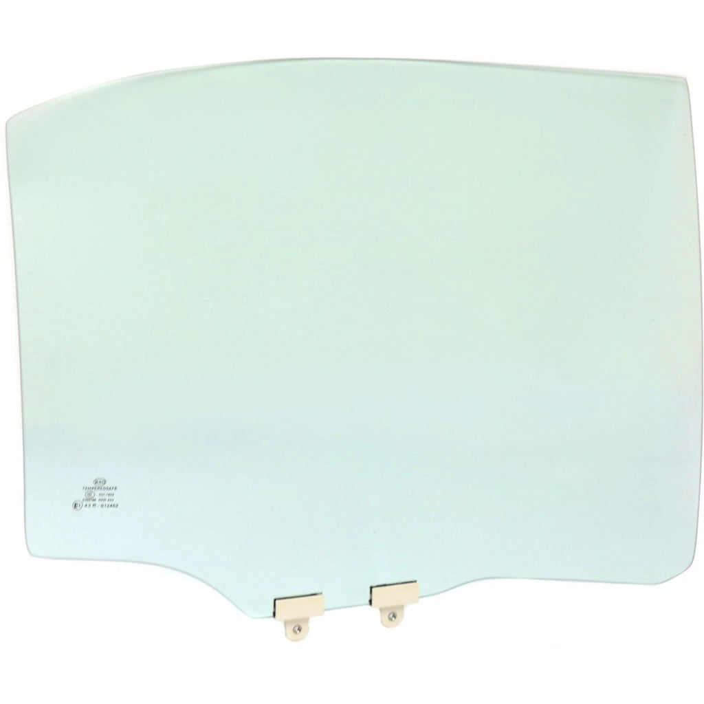 Set of 2 Door Glass for Honda Civic (2001–2005) Rear Driver and Passenger Side