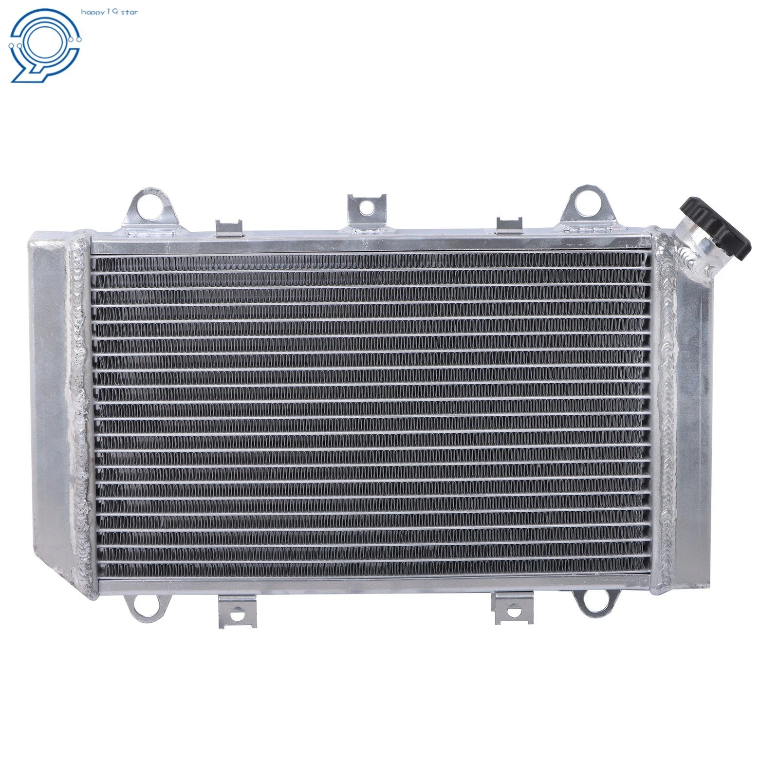 Aluminum Radiator with Cap for Kawasaki Mule 2500 2510 2520 (1993–2000)