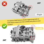 Oil Pump Balance Shaft for Hyundai Kia 2.4L L4 Gas (2006–2011) 23300-25922
