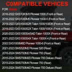 Front & Rear Wheel Bearing for Honda Talon 1000 1000R 1000X 1000X-4 (2019–2023)