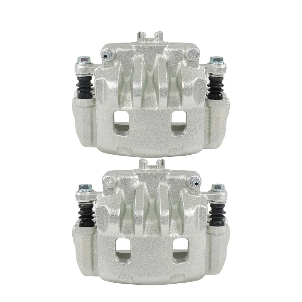 Set of 2 Front Brake Calipers with Bracket for Subaru Impreza (2003-2005, 2008-2014)