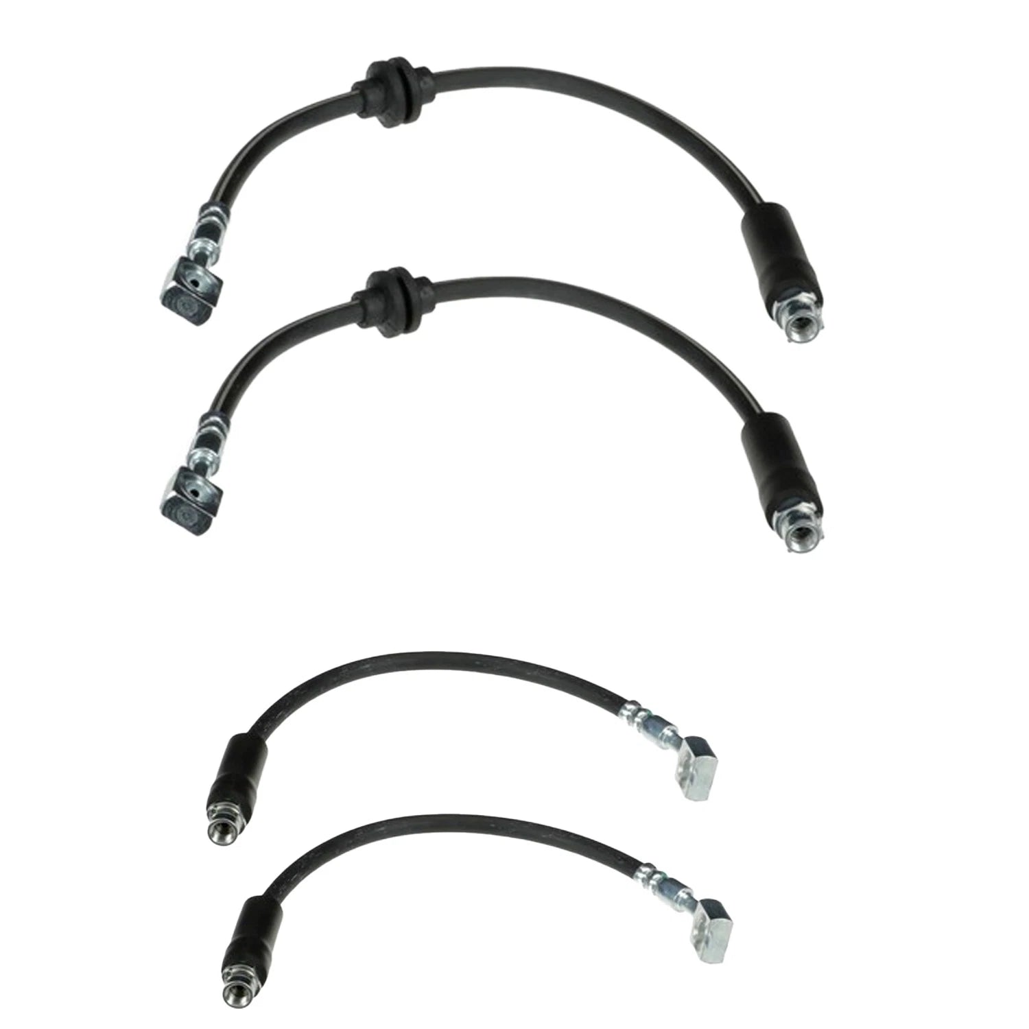 Sunsong Brake Hydraulic Hose Kit for Chevrolet Impala Malibu (FWD)