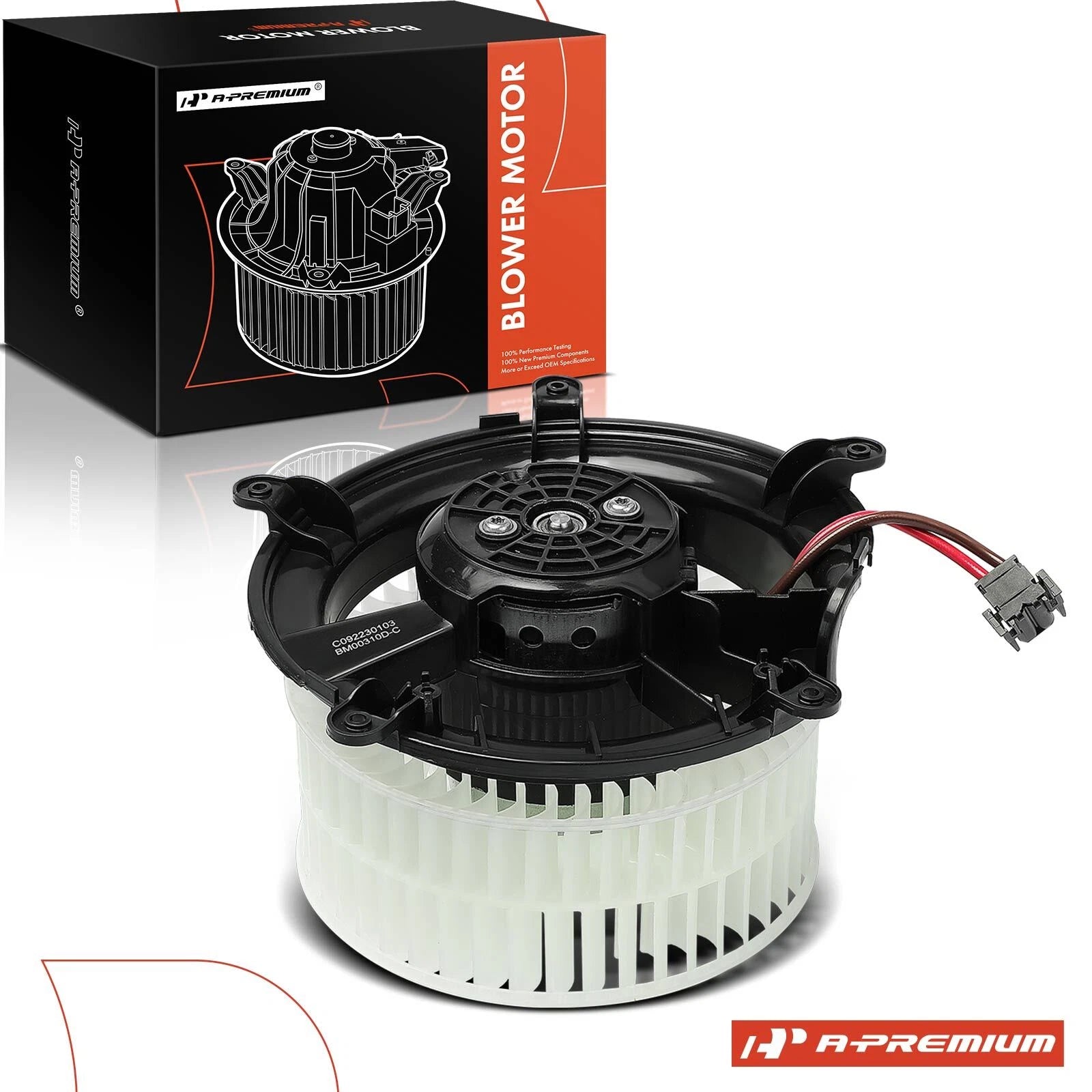 HVAC Blower Motor with Wheel Assembly for BMW E65 745i 745Li (2002–2005)