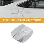 Fuel Tank Door Cap for Mitsubishi Outlander (2003–2023) Chrome Silver Tone