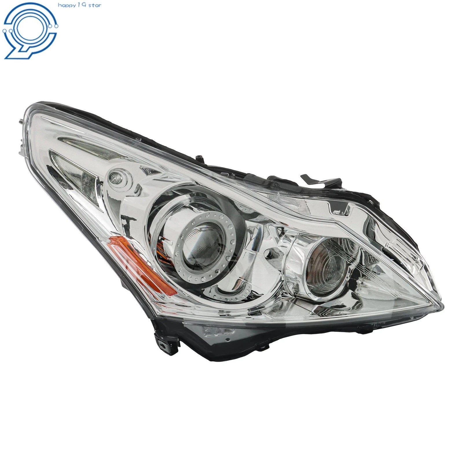 Right HID Headlight Assembly for Infiniti G25 G37 (2010–2012)