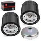 2X Oil Filter & Tool for Yamaha Rhino 450 660 700 (2004–2013)