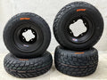 Set of 4 DWT A5 10" Black Rims for Yamaha YFZ450 Raptor 700 Banshee