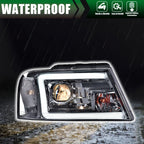 LED DRL Projector Headlights for Ford F-150, Lincoln Mark LT (2004–2008)