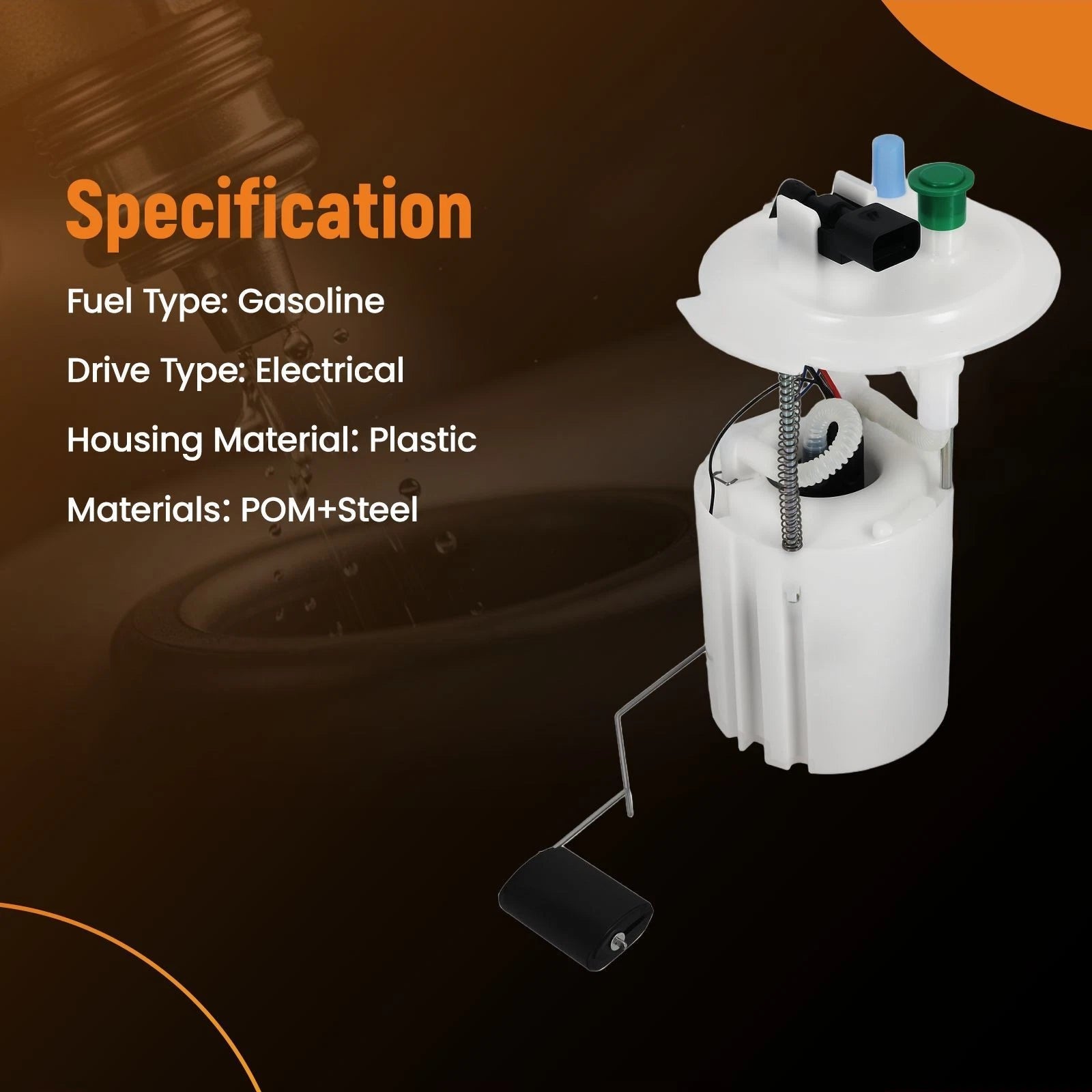 Fuel Pump with Sending Unit for Hyundai Tucson Kia Sportage (2014–2016)