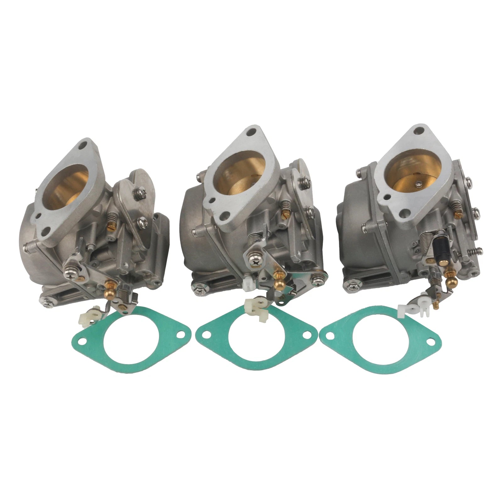 Outboard Carburetor Set with Gasket for Yamaha 2 Stroke 75HP 85HP