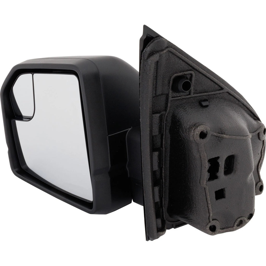 Driver Mirror for Ford F-150 (2015–2020) Manual Control Textured Black