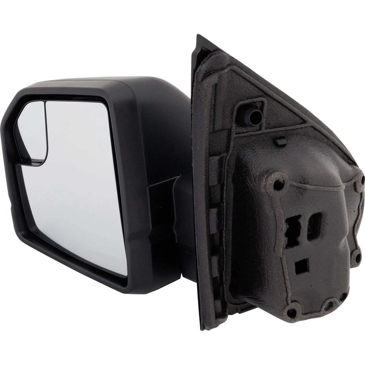 Driver Mirror for Ford F-150 (2015–2020) Manual Control Textured Black