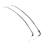 2X Throttle Cable Line for Yamaha XV250 Route 66, V-Star, Virago, XV125