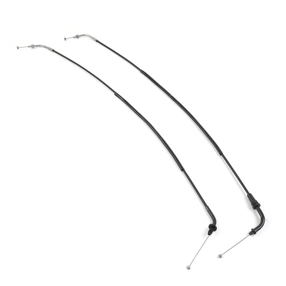 2X Throttle Cable Line for Yamaha XV250 Route 66, V-Star, Virago, XV125