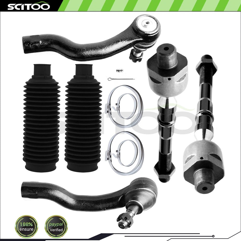 Front Tie Rod End Kit for Nissan Frontier, Xterra (2005–2019)