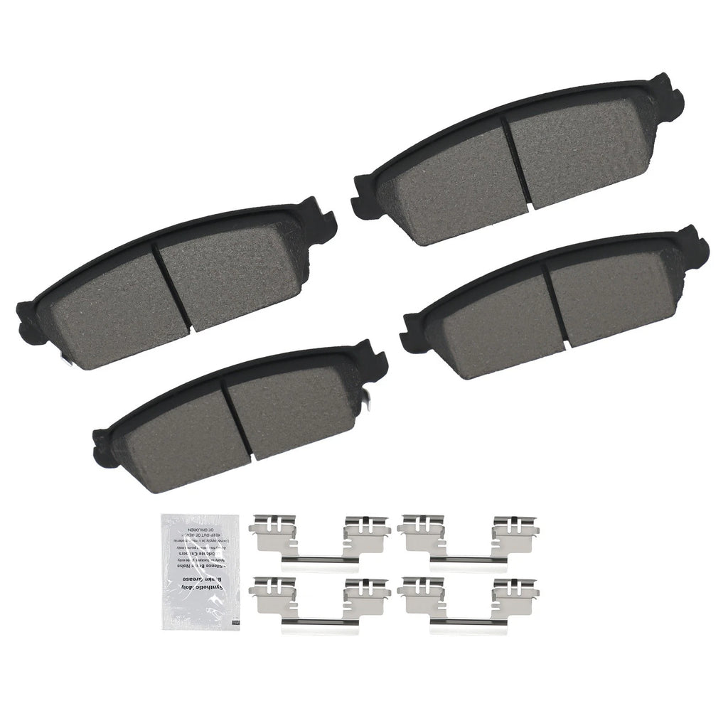 Rear Ceramic Brake Pads Kit for Cadillac Escalade Chevrolet Tahoe (2007–2014)