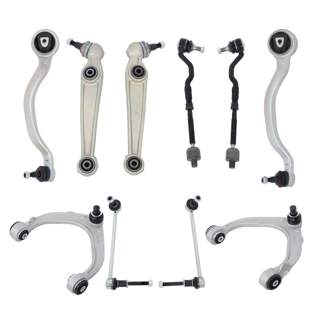 Set of 10 Front Control Arm & Tie Rod End Kit for BMW X5 E70 (2007–2013)