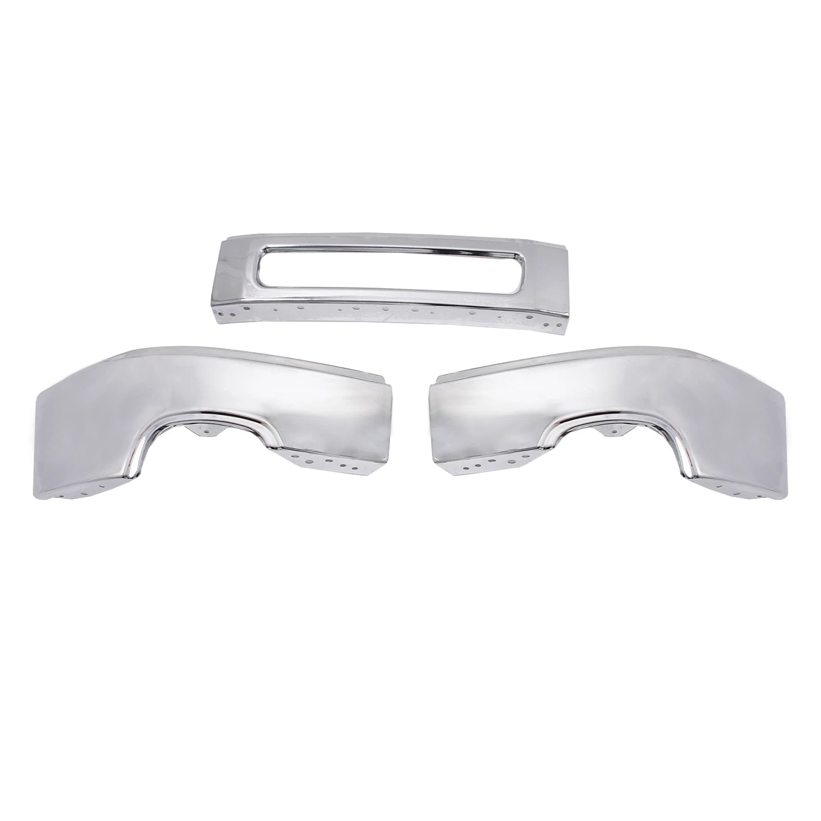 Front Bumper for GMC Sierra 2500 HD 3500 HD (2011–2014) Chrome Steel #25998989