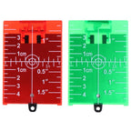 Target Plate Card for Green Red (Inchcm)