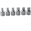 Square Drive Oil Pan Socket Wrench 6PC Set for Vehicle Engine Maintenance