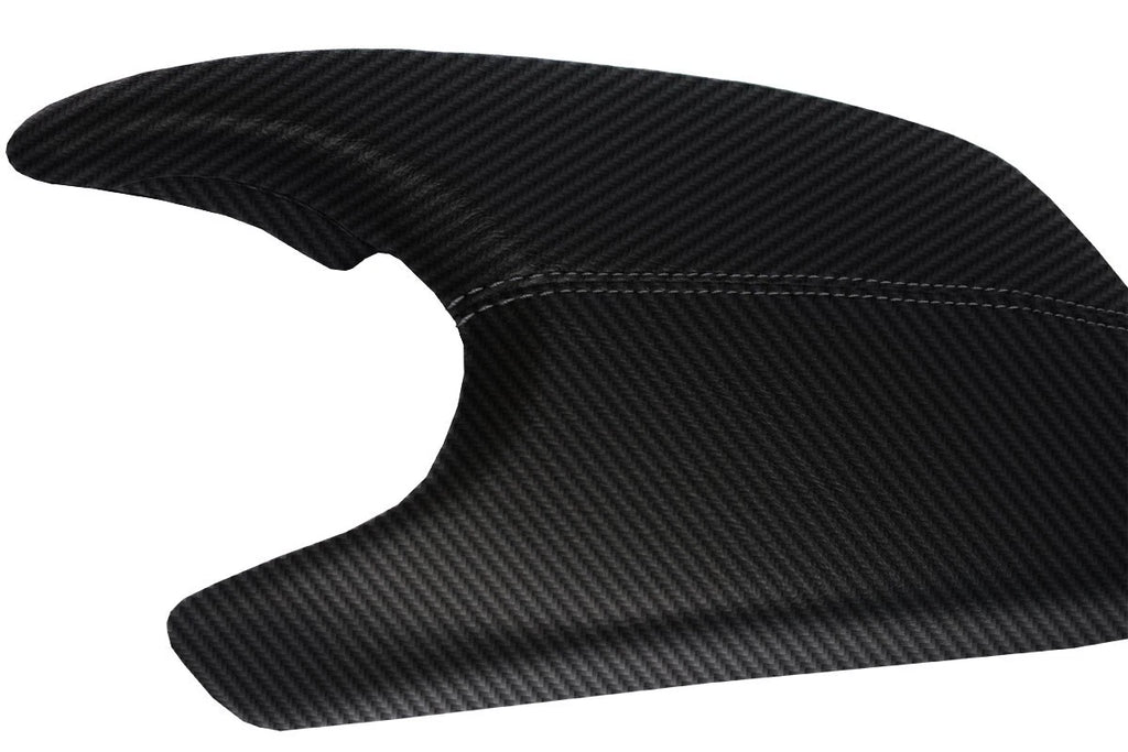 Carbon Fiber Console Lid Armrest Cover for Cadillac ATS (2013–2019)