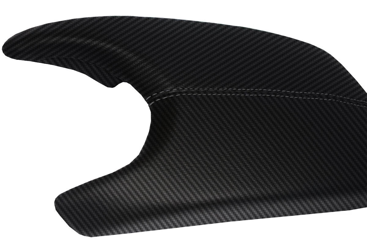 Carbon Fiber Console Lid Armrest Cover for Cadillac ATS (2013–2019)