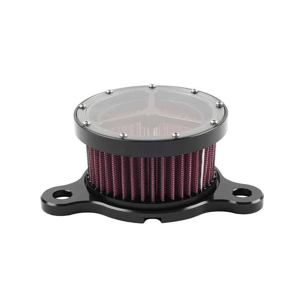 Air Cleaner Intake Filter for Harley Sportster XL883 XL1200 1991–2023 Black Red