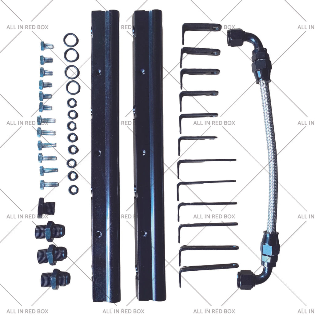 Intake Manifold Fuel Rail Set for Chevy GM LS1 LS2 LS6 (2001–2009)