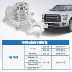 Engine Water Pump for Ford Mustang F150 3.7L 3.5L (2011–2015)